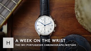 The IWC Portugieser Chronograph A Modern Classic  A Week On The Wrist [upl. by Liba306]