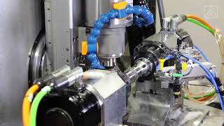 Cutting all kinds of Gears on Cnc Gear Hobbing Machine Affolter [upl. by Snook]