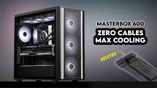 This PC Build is Clean amp Powerful Cooler Master Masterbox 600 BTF Gaming PC Build  ROG 4090 [upl. by Catlin969]