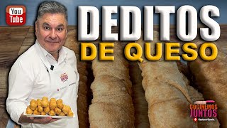 Como hacer DEDITOS DE QUESO  Gustavo Osorio ✅💯 [upl. by Prem807]