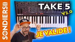 Vous allez très vite comprendre pourquoi jaime ce synthé le SEQUENTIAL TAKE 5 [upl. by Weisbrodt]