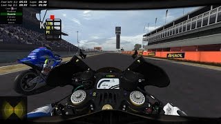 GP Bikes beta8  Kerazo GSXRR vs Vini M1 at Catalunya Onboard [upl. by Sacksen582]