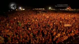 Keane  Somewhere Only We Know Live V Festival 2009 High Quality video HD [upl. by Ynnus]