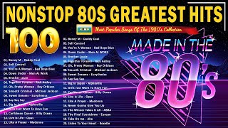 Top 100 Hits Of The 80s  Most Popular Songs Of The 1980s Collection  Greatest Hits Oldies [upl. by Hakkeber]