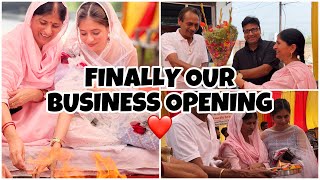 OUR NEW BUSINESS OPENING ❤️  KAJAL CHOUDHARY [upl. by Gutow]