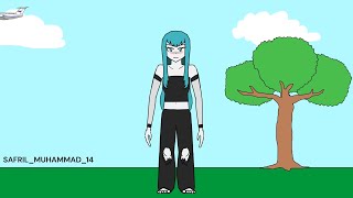 2D Cut Out Animation  Jump Mid Test Assignment [upl. by Kcyred]