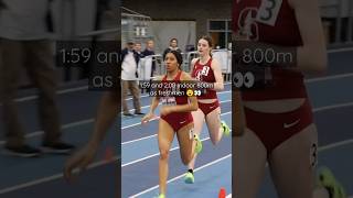 159 800m as a freshman 👀 😲 — Roisin Willis vs Juliette Whittaker [upl. by Asiilanna]