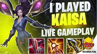 I Played Kaisa With BrokenSupport and Darkbreaker  Wild Rift HellsDevil Plus Gameplay [upl. by Gilboa]