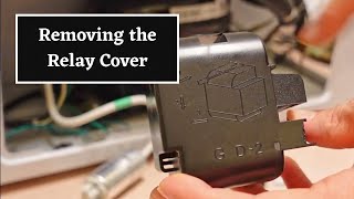 How to Remove the Start Relay Cover  For My Deep Freezer [upl. by Yoshio]