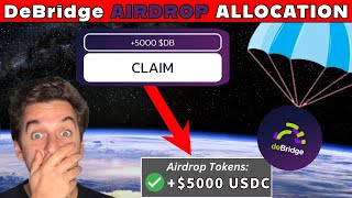 DeBridge AIRDROP Allocation  CLAIM Airdrop  COMPLETE GUIDE [upl. by Gannon]