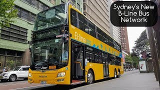 Sydney Trains Vlogs Sydney’s New BLine Northern Beaches Bus Network [upl. by Nameerf]