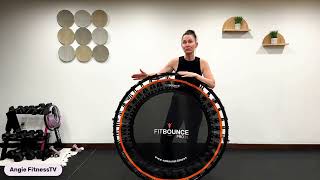 Supercharge Your Lymphatic System With This Easy Rebounding Workout Series Fit Bounce Pro XL [upl. by Erwin838]