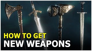 How to Get New River Raid Weapons All Weapon Locations  Assassins Creed Valhalla [upl. by Lowndes]