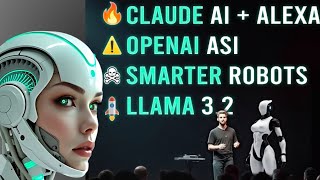 AI SHOCKS AGAIN CLAUDE amp ALEXA SMARTER ROBOTS OPENAI ASI LLAMA 3 [upl. by Amliv]