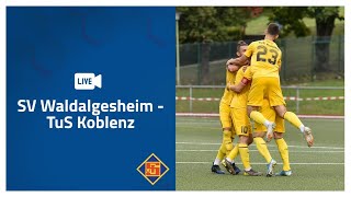 RELIVE  SV Alemannia Waldalgesheim  TuS Koblenz  5Spieltag Oberliga RPS  Nord  20202021 [upl. by Aicemed666]