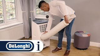 DeLonghi Pinguino  How to set up your De’Longhi portable air conditioner [upl. by Jolenta436]