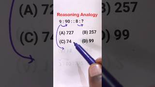 Reasoning Analogy Question  Number Analogy  Reasoning Practice Set  Previous year question [upl. by Caye]