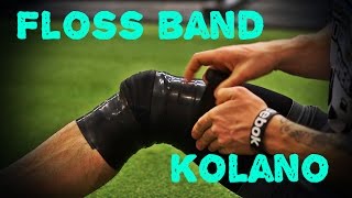 Voodoo Floss Band  Kompresja stawu  Mobilność i ból kolana  Athletic Development [upl. by Wistrup]