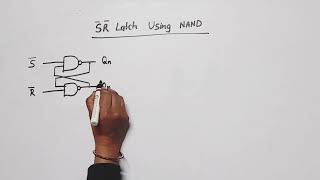 SR latch Using NAND Gate  Set reset latch Using NAND [upl. by Schaefer]