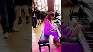 Moonlight Sonata 3rd Movement in the Piano Shop YamahaMusicLondon publicmusic pianoshop [upl. by Sdlonyer841]