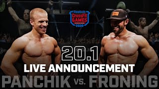 Scott Panchik vs Rich Froning — CrossFit Open Announcement 201 [upl. by Pellegrini]