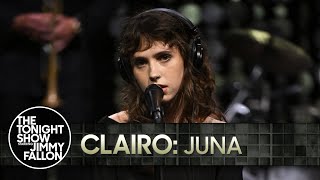 Clairo Juna  The Tonight Show Starring Jimmy Fallon [upl. by Worlock]