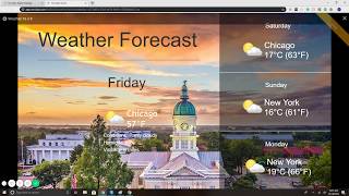 How to display weather forecasts on digital signage [upl. by Ielirol]