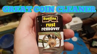 METAL DETECTORING UK GREAT COIN CLEANER [upl. by Aserret]