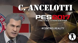 PES 2017 Face Build Carlo Ancelotti Bayern Munich [upl. by Weatherby964]