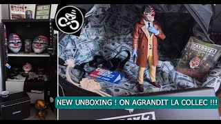 IRL ♠ Unboxing Rare Payday 3 Merch Part 2  On agrandit la collection  ♠ [upl. by Aiciles]