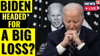 US Midterm Elections 2022 Live  Biden Urges Young Voters To Vote To Protect Democracy  News18 [upl. by Eenoj]