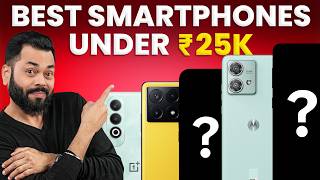 Top 5 Best Smartphones Under ₹25000 Budget ⚡ April 2024 [upl. by Naimad]