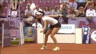 Tsvetana Pironkova Hustles For Brussels Open Hot Shot [upl. by Chace]