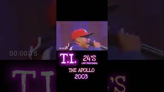 TI Performing 24s A The Appolo 2003 [upl. by Brian]