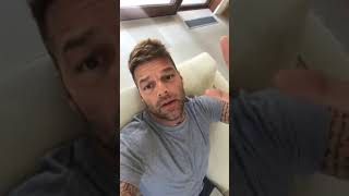 Ricky Martin Matteo and Valentino  Live on Instagram [upl. by Itsirc452]