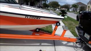 2003 Wakesetter Malibu Ski boat Heavy oxidation removal HD Uno Bionic Banana Shield 2 step polish waterless wash Infinite Use Detail Juice Garry Dean Premium Custom Detailing Ferrari BMW Meguiars [upl. by Nevram967]