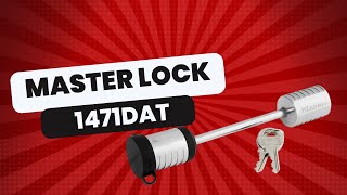 Master Lock 1471DAT Trailer Coupler Latch Lock [upl. by Hepsibah]