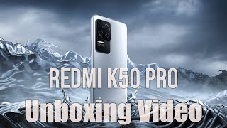 Redmi K50 Pro Unboxing [upl. by Danyluk348]