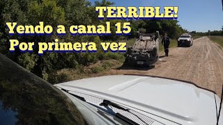 TREMENDO CHOQUE YENDO A CANAL 15 FUI A PESCAR POR PRIMERA VEZ A ESTE CANAL PESCA Y COCINA [upl. by Eneladgam432]