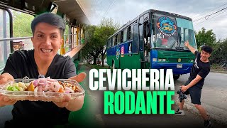 💯😱¡UNA CEVICHERÍA RODANTE💯😱 [upl. by Ardnauqal]