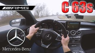 2018 Mercedes Benz C63s AMG 510Hp POV TEST DRIVE ✔ [upl. by Benito]