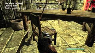 Skyrim How to get the Headsmans Axe Unique WeaponsArmor 12 HD [upl. by Statis]