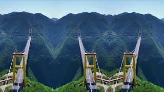 Engineering Marvel The Siduhe Bridge  Built with Rockets [upl. by Redla487]