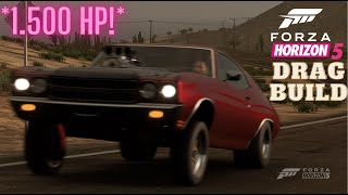 1500HP Chevrolet Chevelle Super Sport 454  Forza Horizon 5 [upl. by Laoj214]