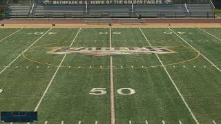 Bethpage High School vs Wantagh High School Mens JV Football [upl. by Ahsinev992]