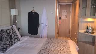 Holland America Rotterdam Verandah stateroom tour [upl. by Goodson]