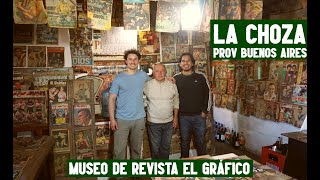 Descubre la CHOZA PUEBLO PEQUEÑO y TRANQUILO con un MUSEO de REVISTAS [upl. by Cofsky]