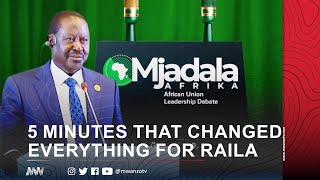 5 MINUTES THAT CHANGED EVERYTHING FOR RAILA ODINGA [upl. by Mercuri359]