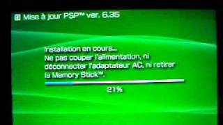 PSP  Downgrade toutes PSP version 638639 à 635 [upl. by Buffum707]