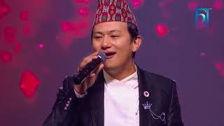 Coach Raju quotHalla Chalechhaquot  Finale Performance  The Voice of Nepal S3 [upl. by Kalina]